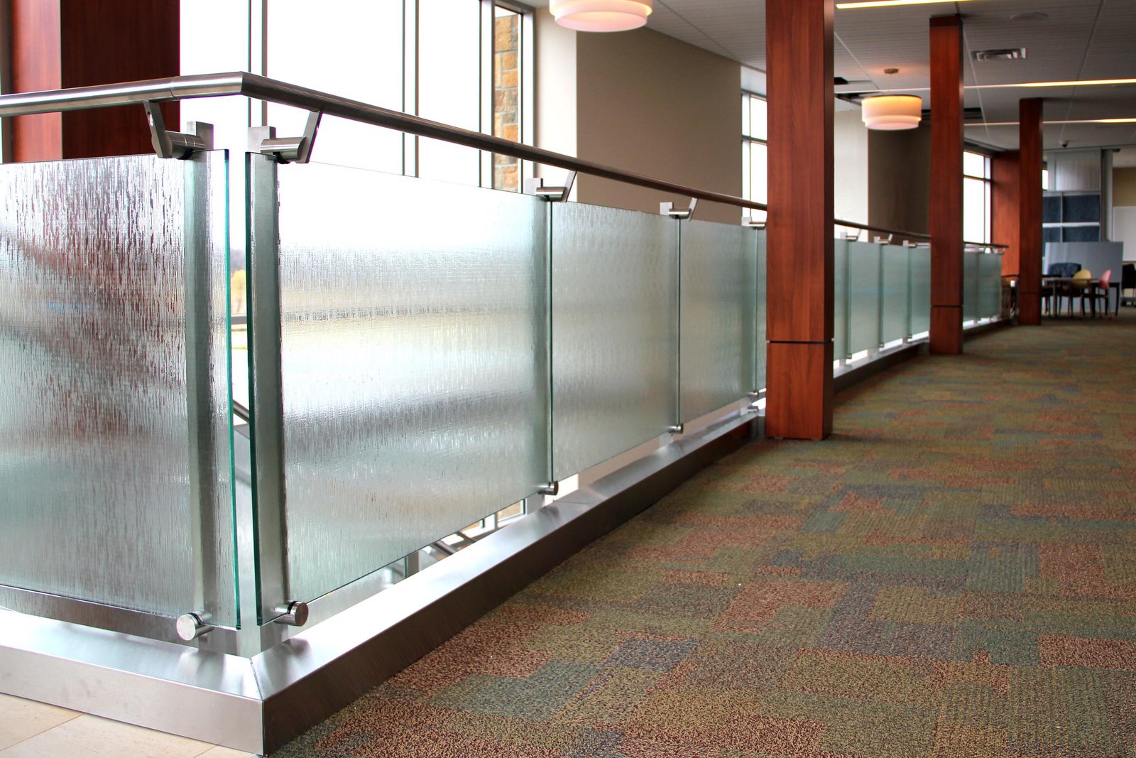 SS WITH GLASS RAILING - Rahul Steel India