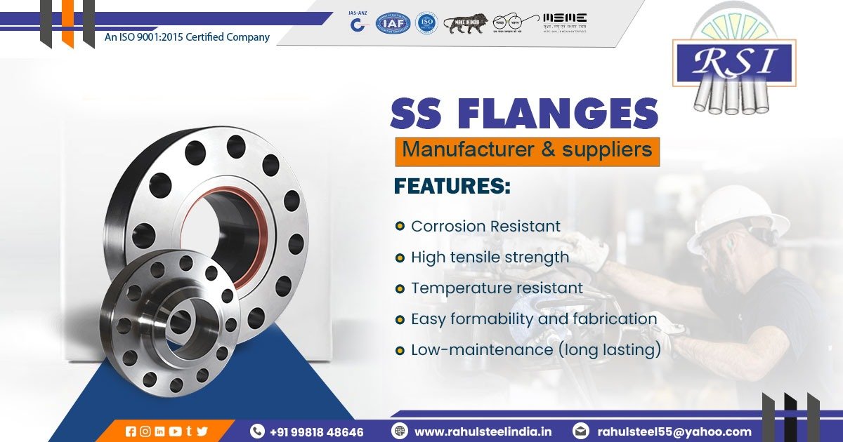 Supplier of Stainless Steel Flanges in Madhya Pradesh