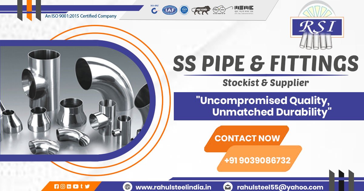 Supplier of SS Pipe and Fittings in Punjab