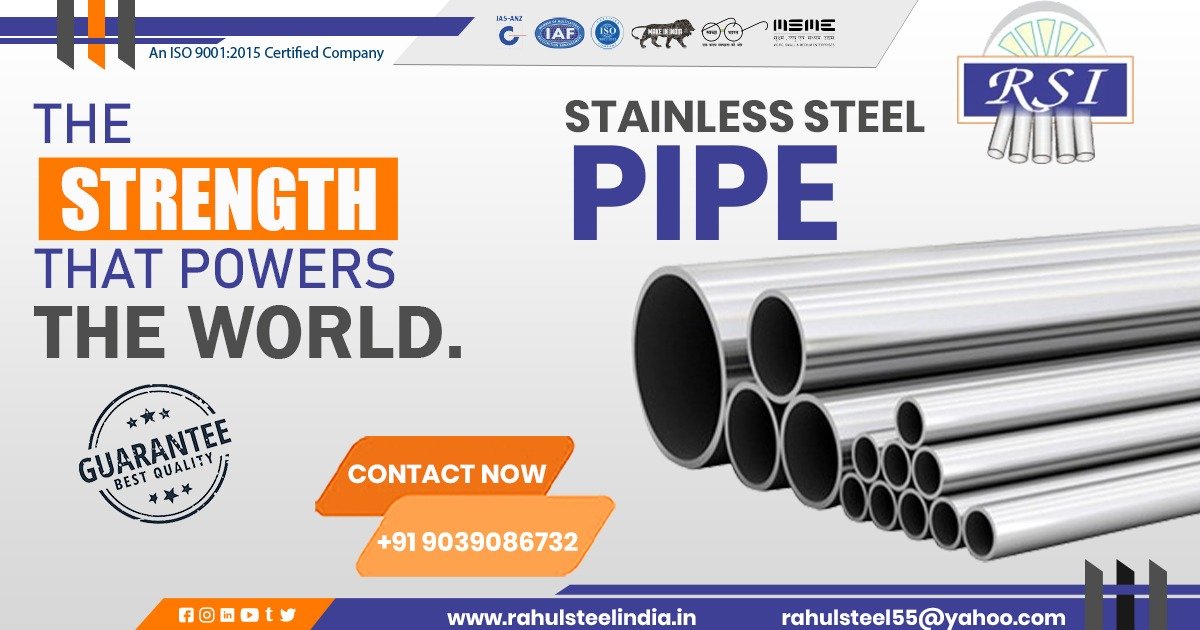 Supplier of SS Pipe in Raipur