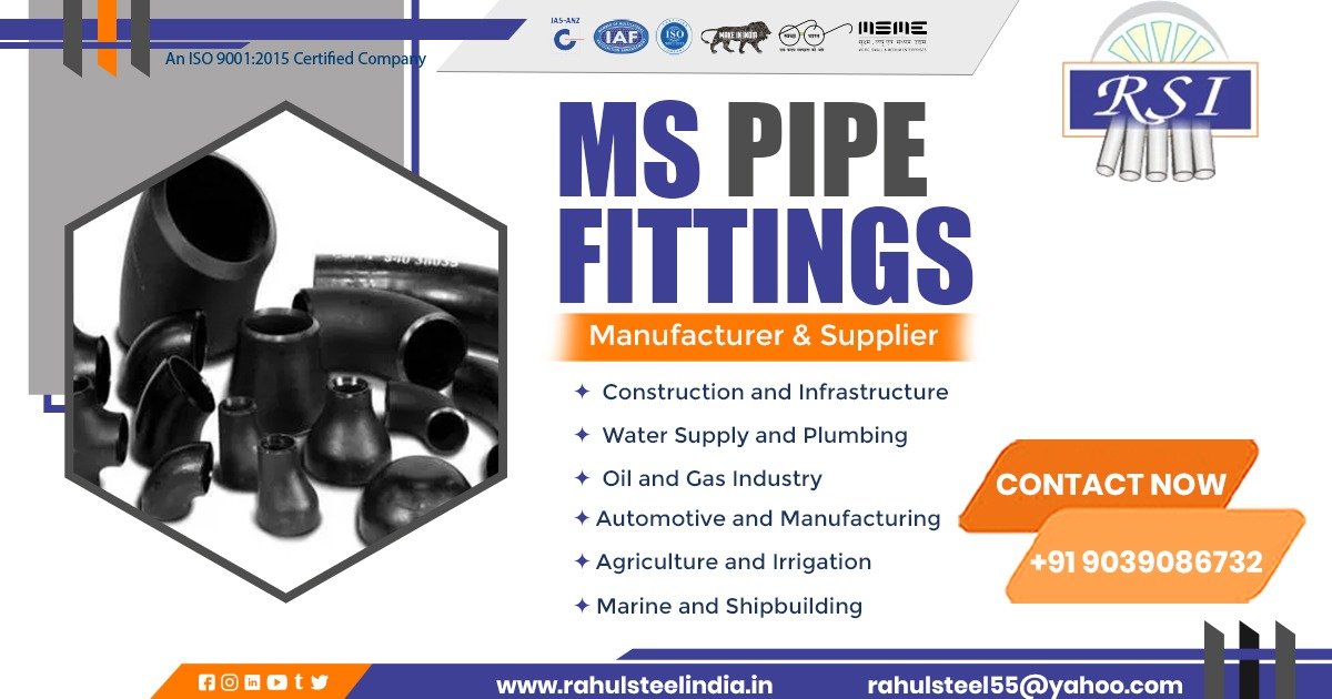 MS Pipe and Fitting in Raipur