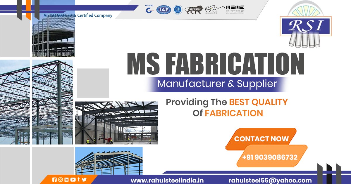 MS Fabrication Services in Raipur