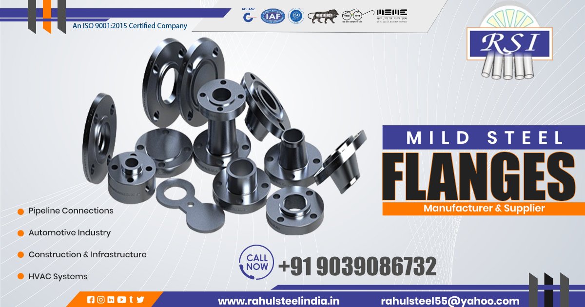 Supplier of Mild Steel Flange in Odisha