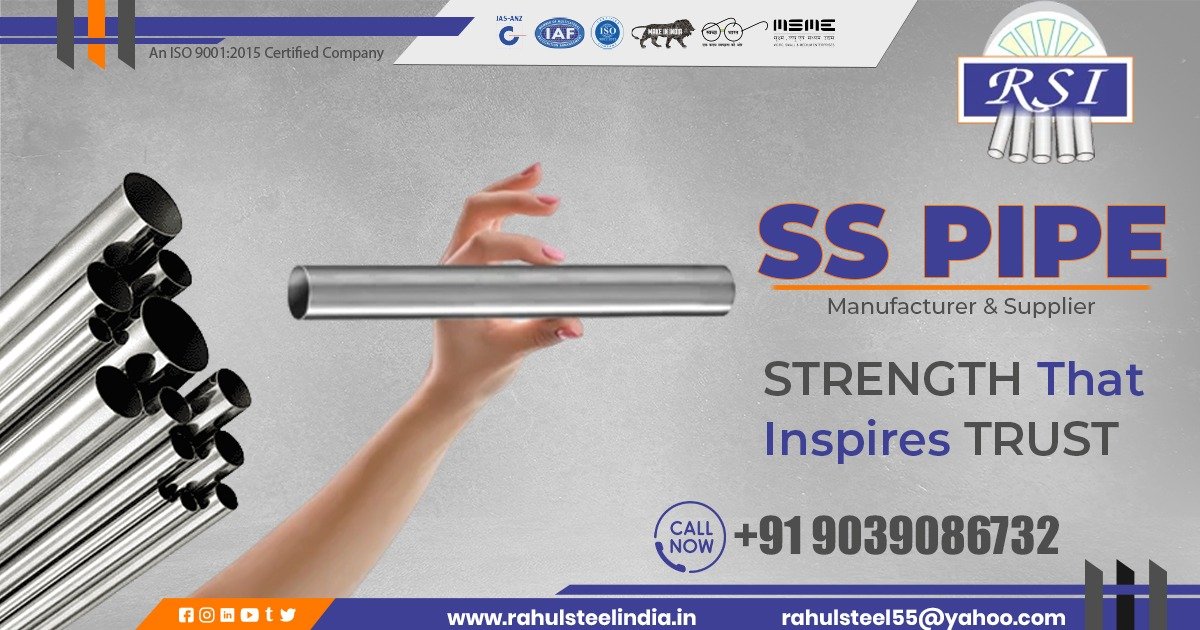 Supplier of Stainless Steel Pipe in Jharkhand