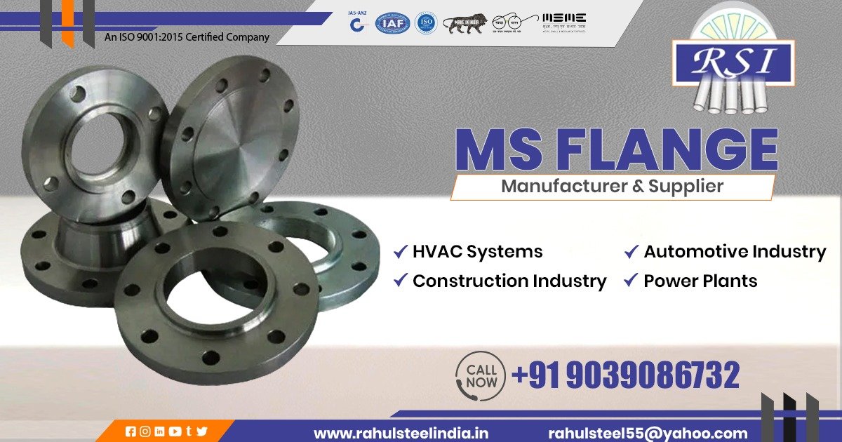 Mild Steel Flanges in Odisha