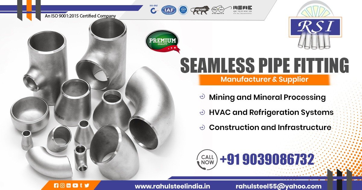Seamless Pipe Fittings in Angul