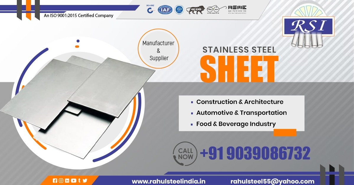 Stainless Steel Sheets in Angul