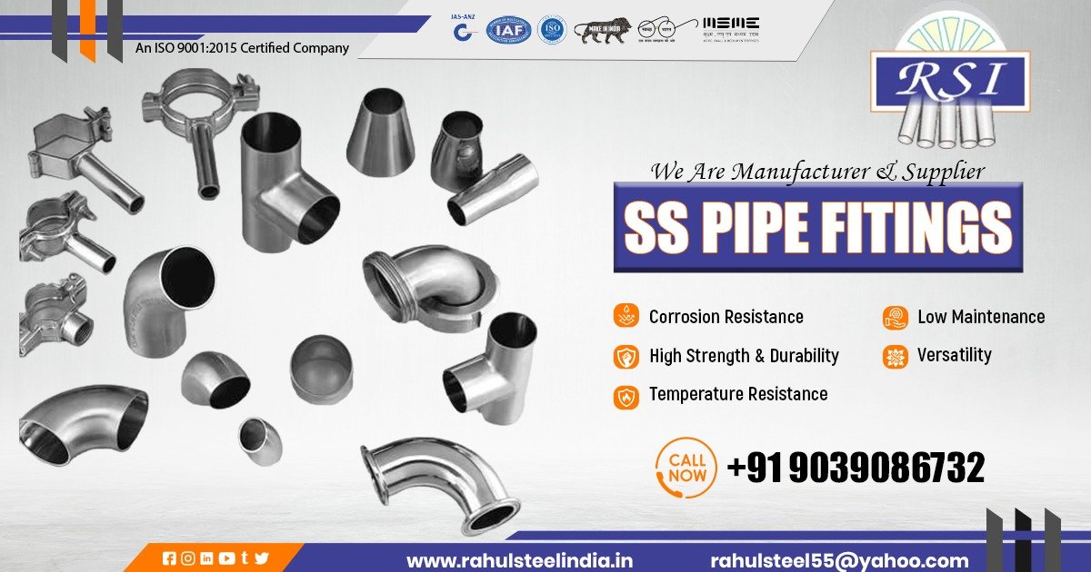 SS Pipe Fittings Supplier in Angul