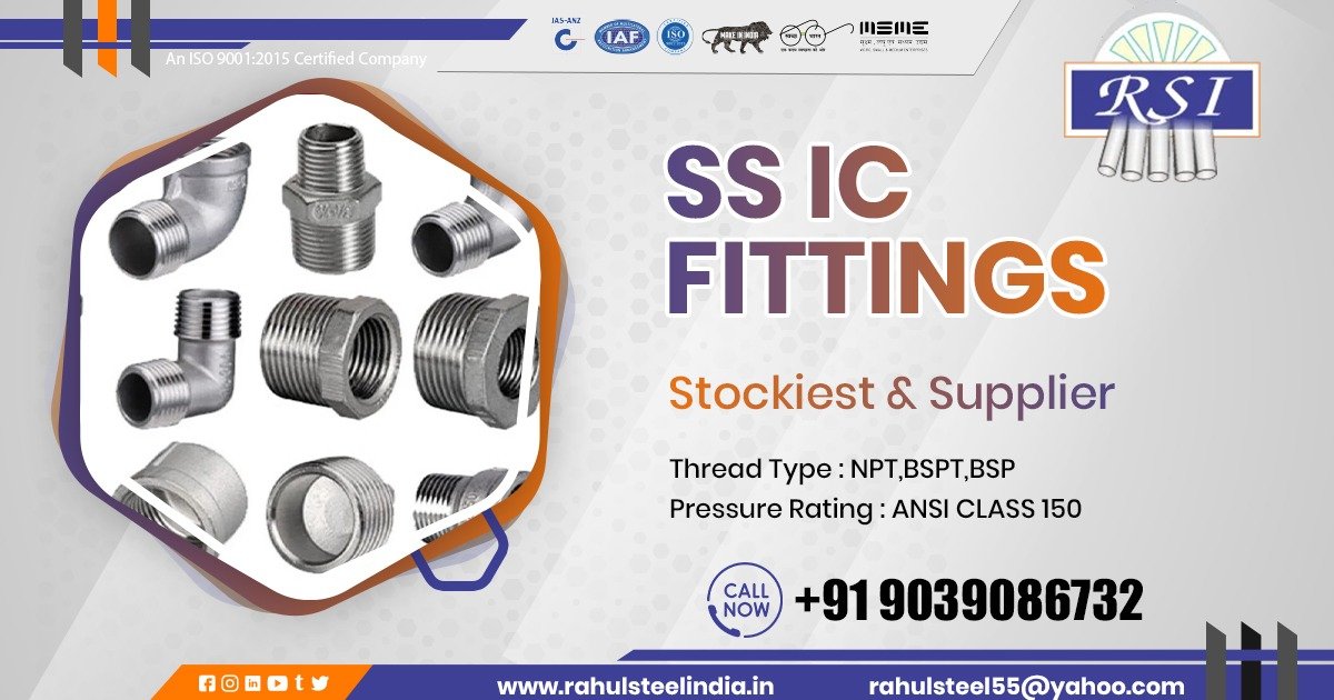 SS IC Fittings Supplier in Jharkhand