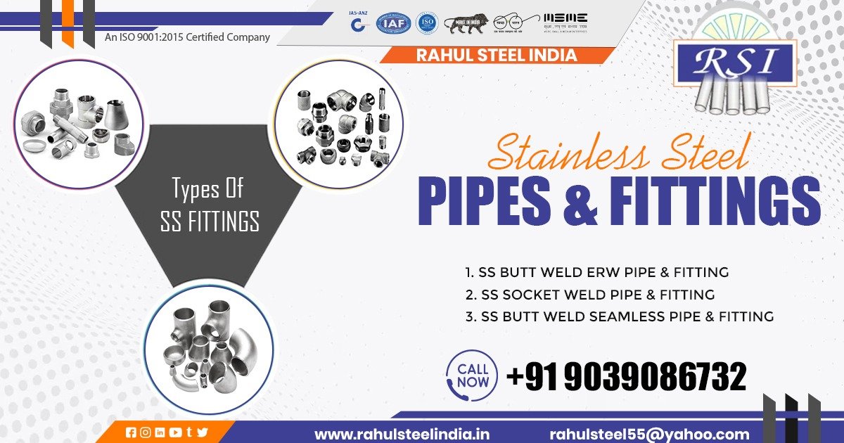 SS Pipes and Fittings Supplier in Jharkhand