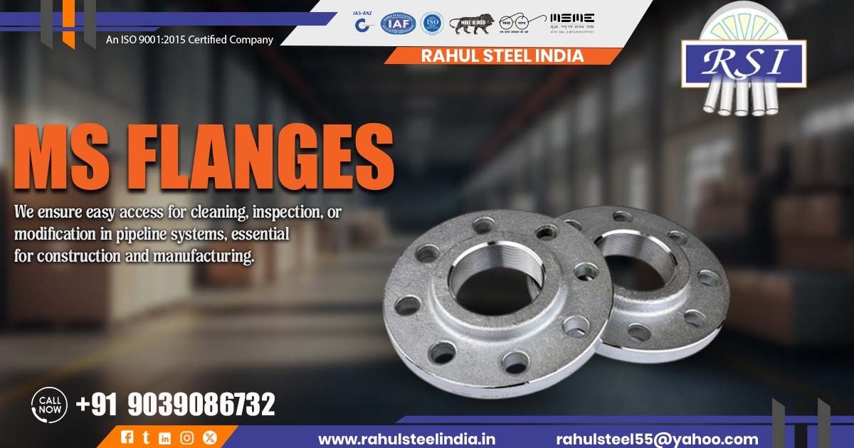Mild Steel Flanges in Korba
