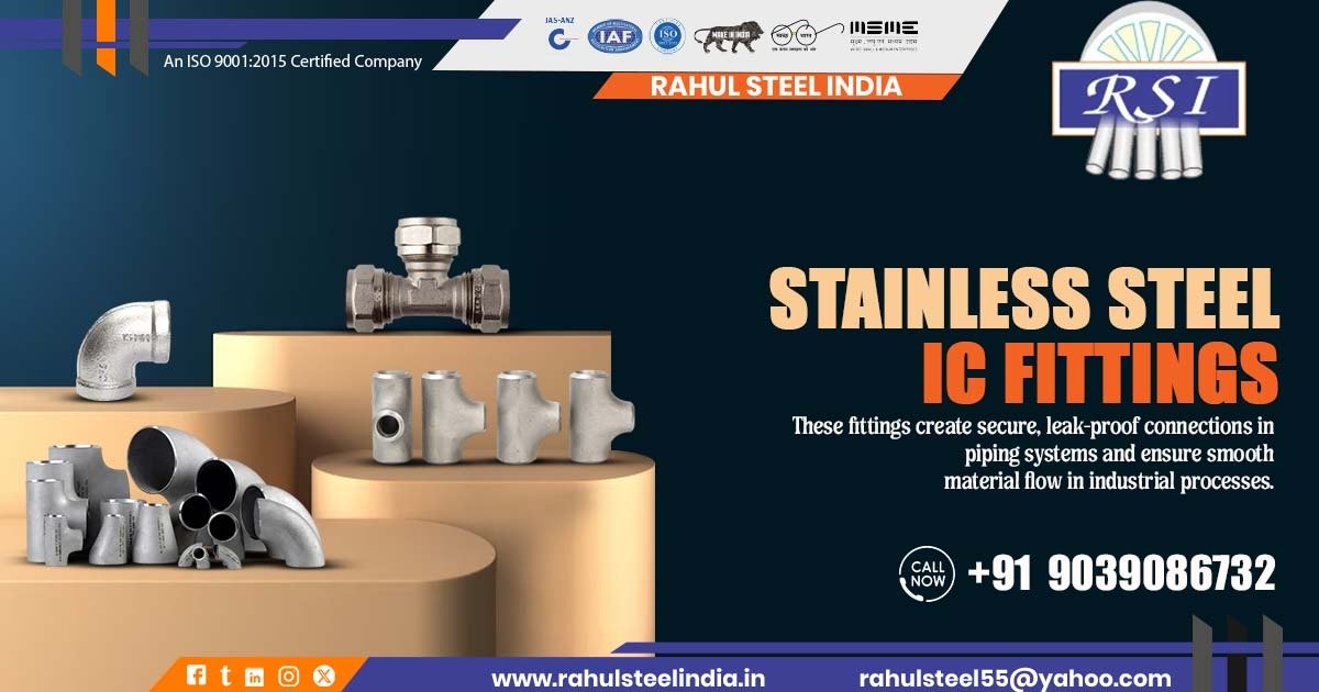 Stainless Steel IC Fittings in Korba