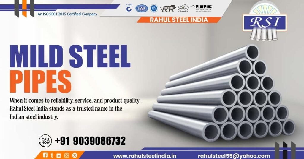 Mild Steel Pipes in Korba