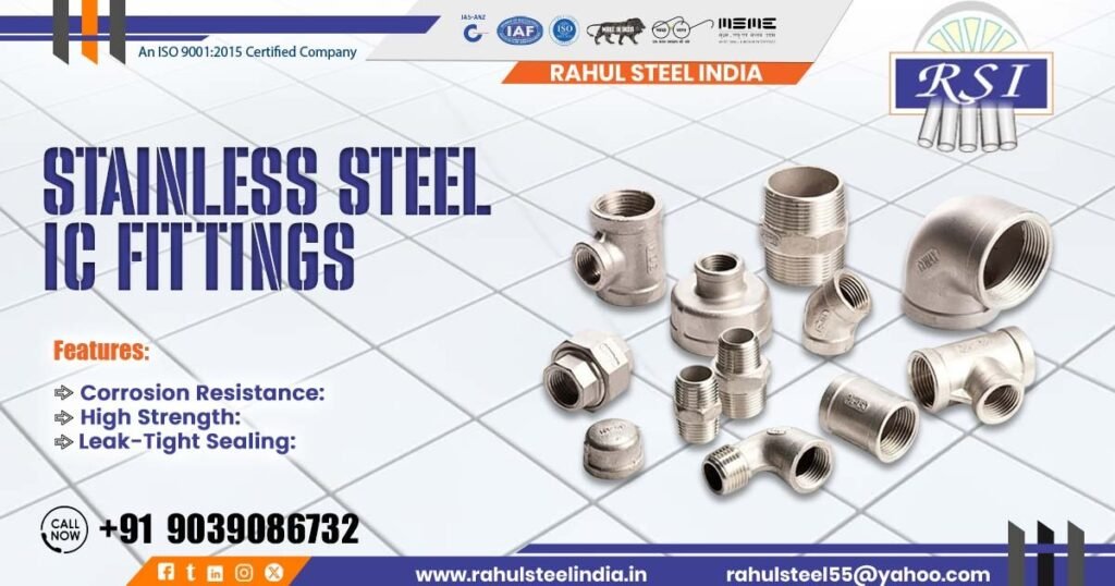 SS IC Fittings in Uttar Pradesh