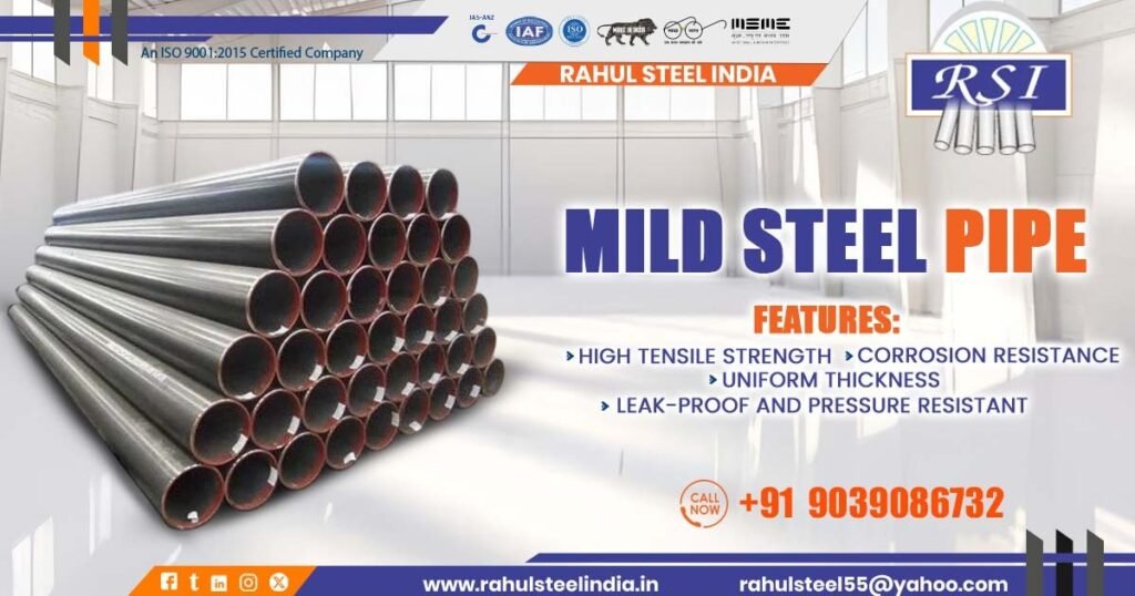 Mild Steel Pipes in Uttar Pradesh