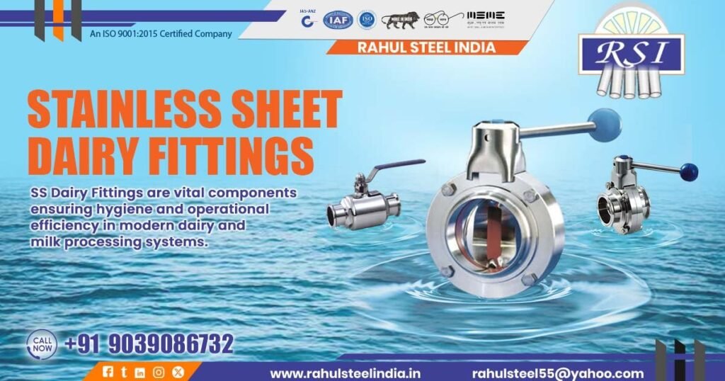 SS Dairy Fittings in Uttar Pradesh