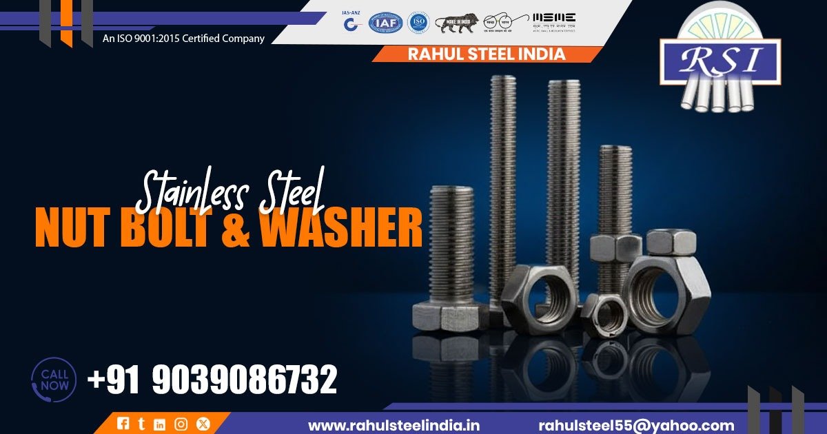 Stainless Steel Nut Bolt and Washer In Jharkhand