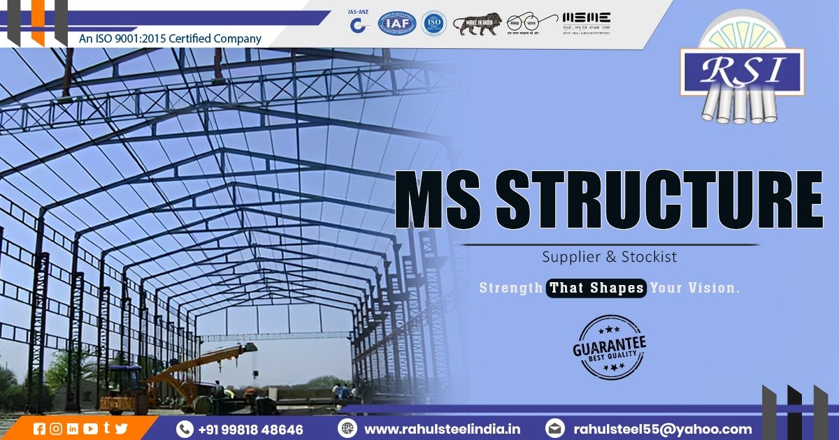 Mild Steel Structure Fabrication Service in Madhya Pradesh
