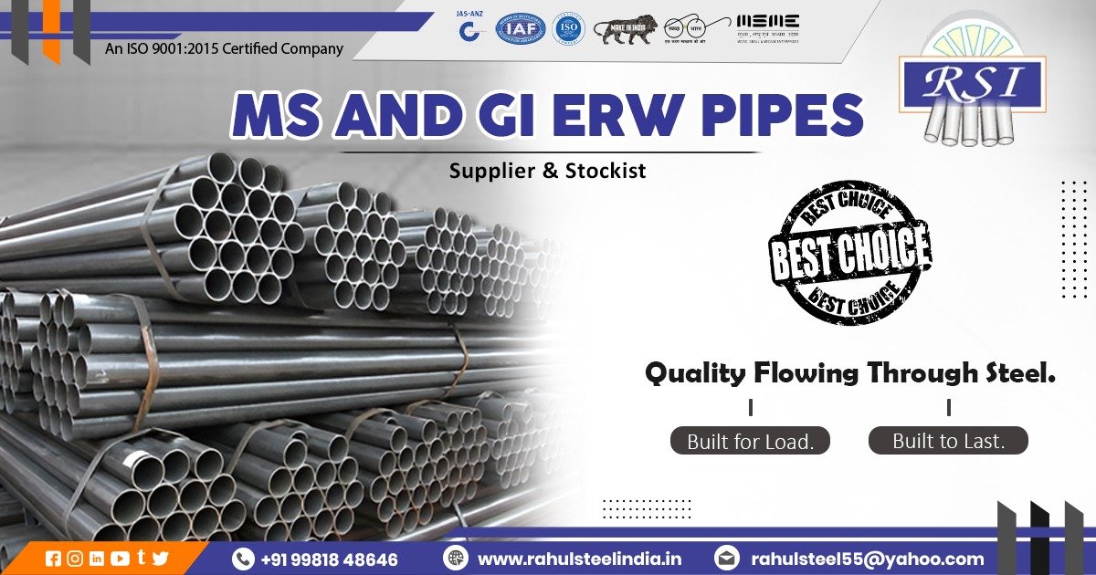 MS and GI ERW Pipes in Odisha