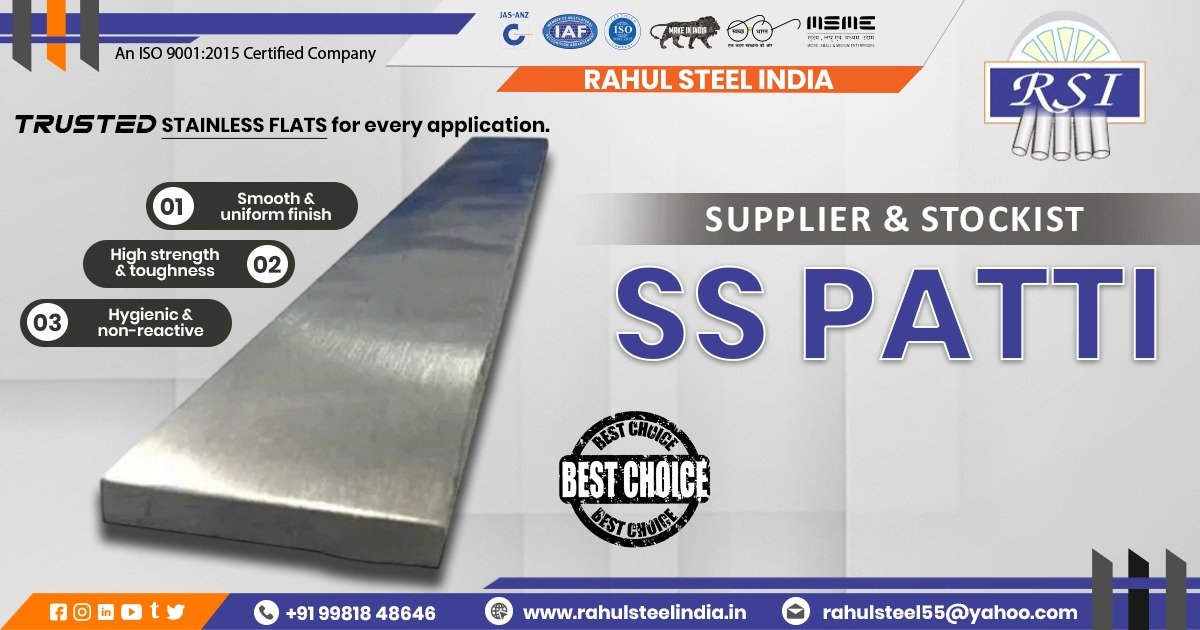 Stainless Steel Patti in Odisha