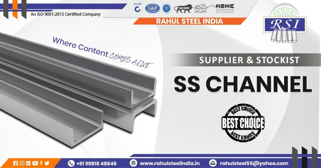 Stainless Steel Channel in Chhattisgarh