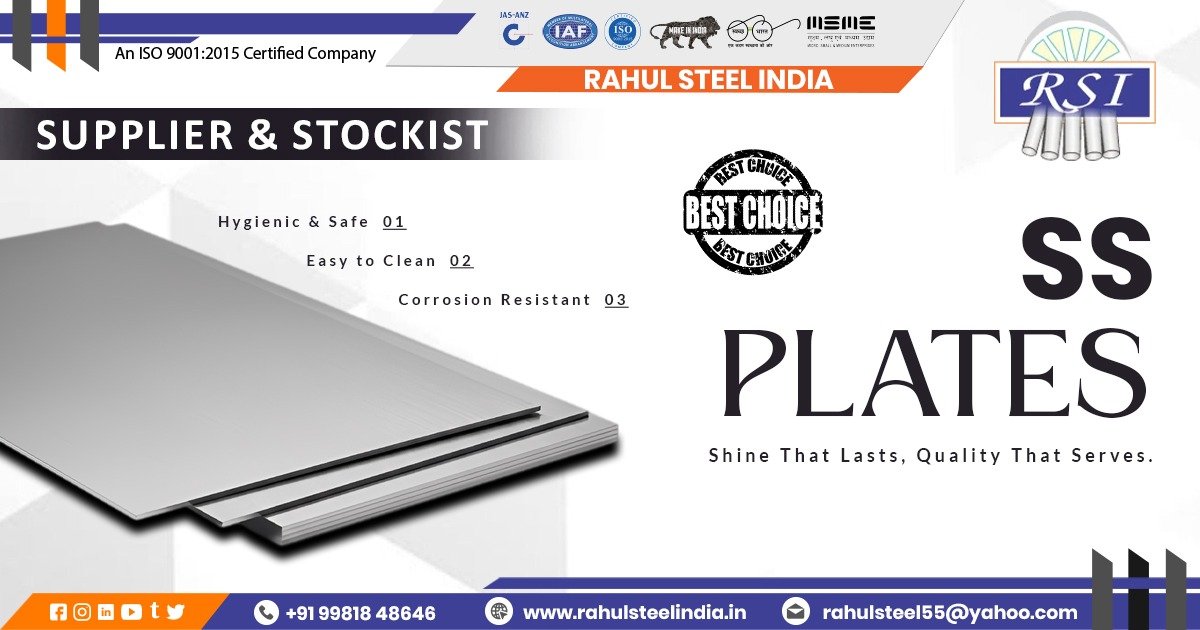 Stainless Steel Plate in Madhya Pradesh