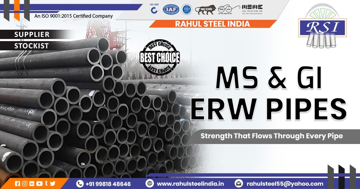 MS and GI ERW Pipes in Jharkhand