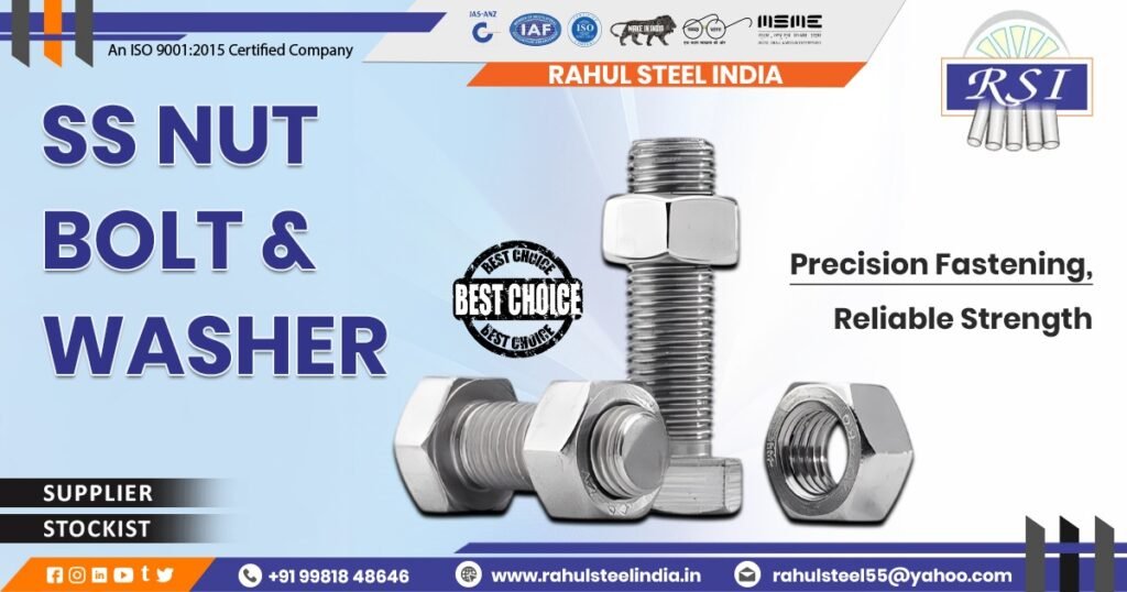 Stainless Steel Nut Bolt and Washer in Chhattisgarh