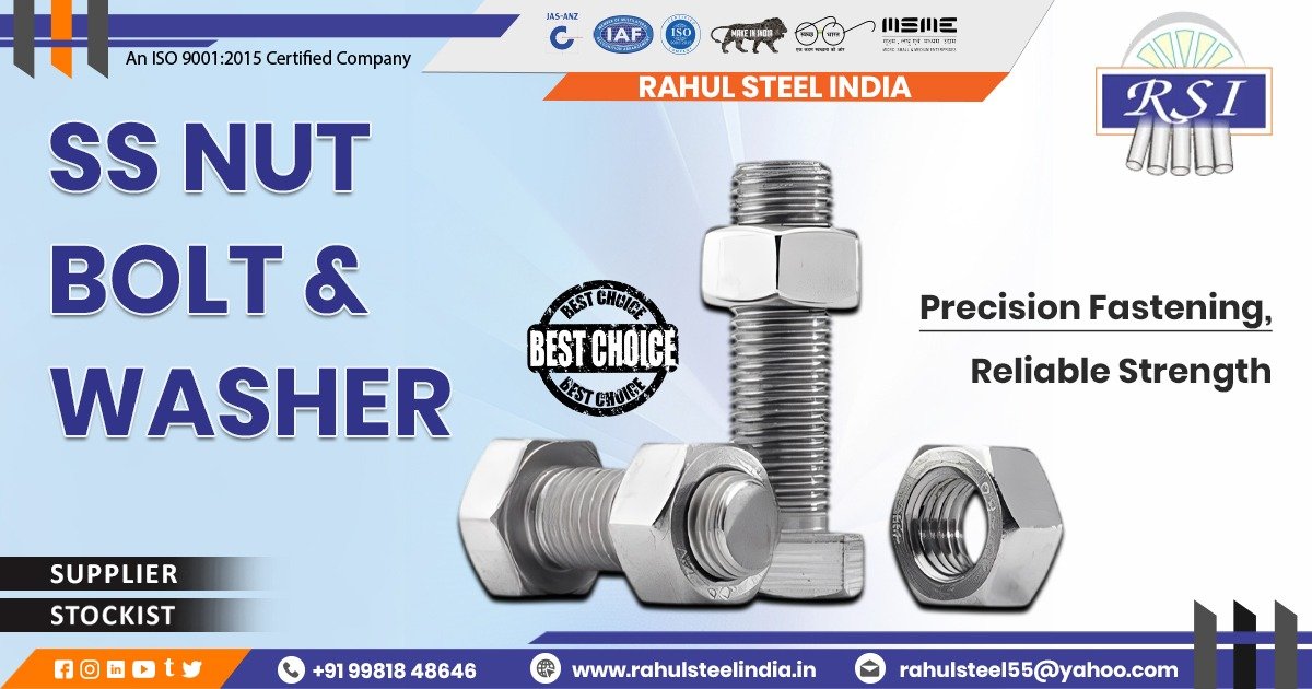 Stainless Steel Nut Bolt and Washer in Chhattisgarh