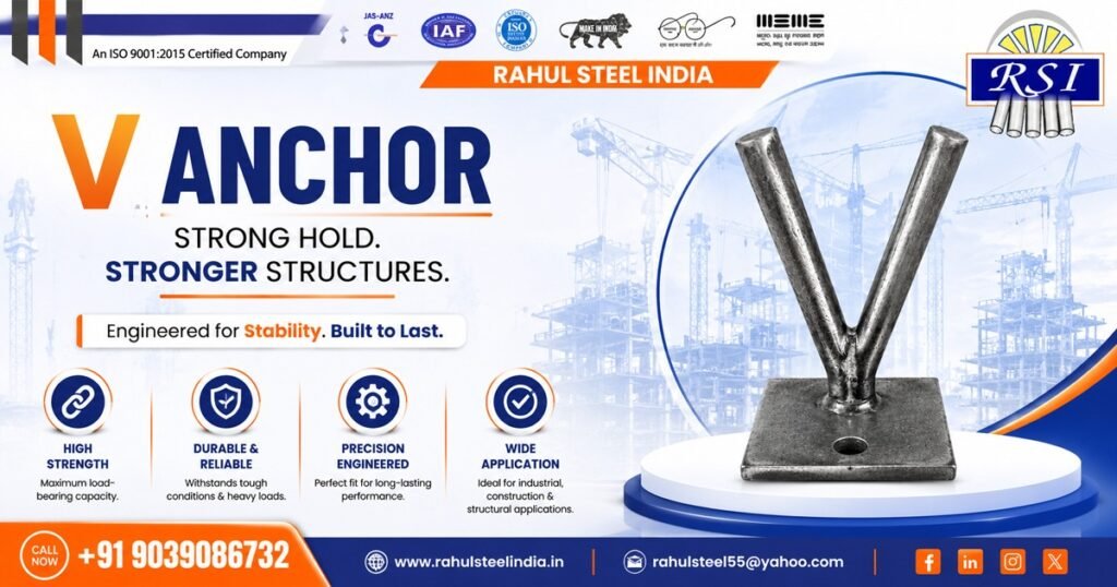 V Anchor Manufacturers in India | Rahul Steel India