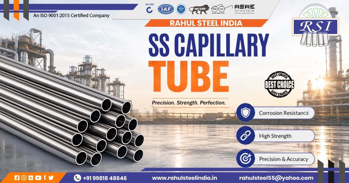 Supplier of SS Capillary Tube in Madhya Pradesh