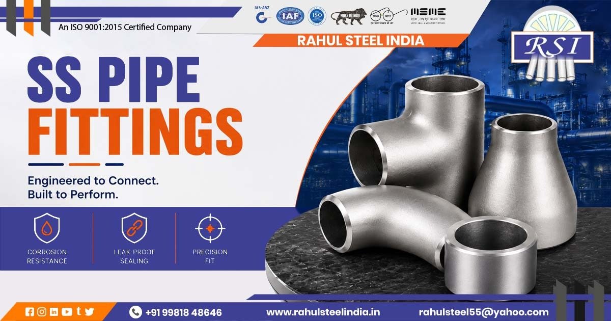 Premium SS Pipe Fittings Supplier in Maharashtra