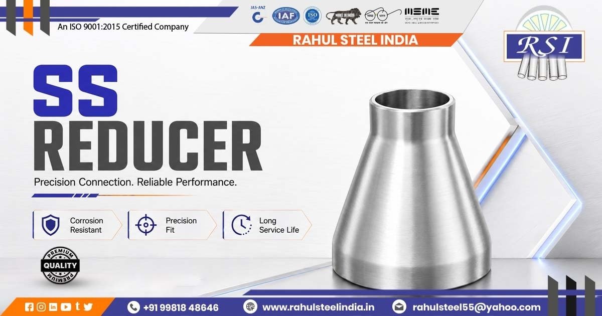 High-Quality SS Reducer Supplier in Odisha | Rahul Steel India