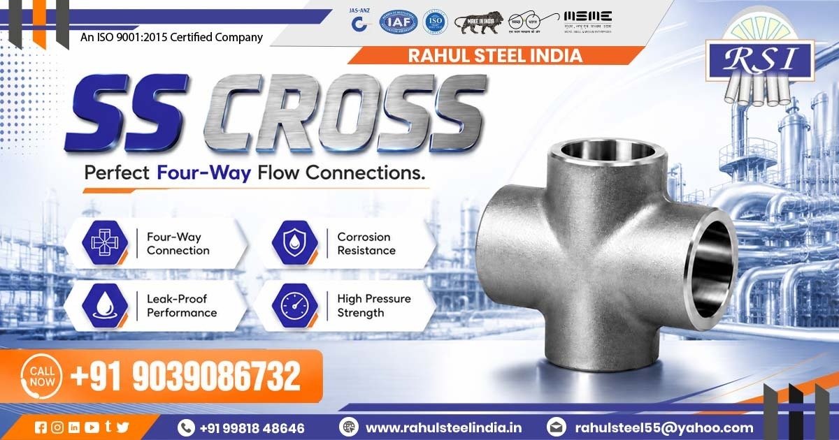 SS Cross Supplier in Madhya Pradesh - Rahul Steel India