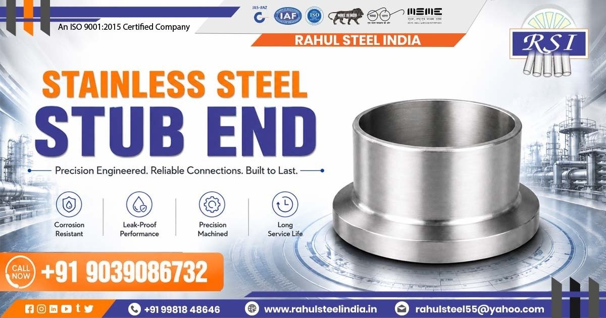 Leading Stainless Steel Stub End Supplier in Rajasthan