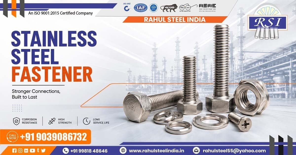 Stainless Steel Fastener Supplier In Chhattisgarh