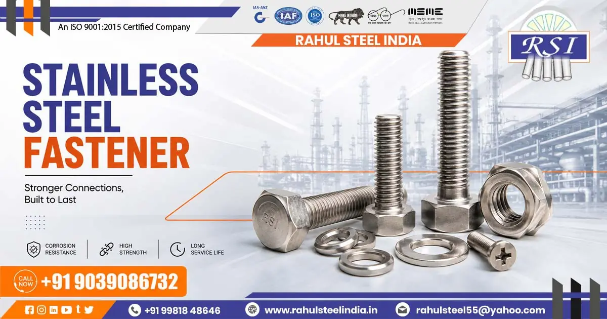 Stainless Steel Fastener Supplier In Chhattisgarh