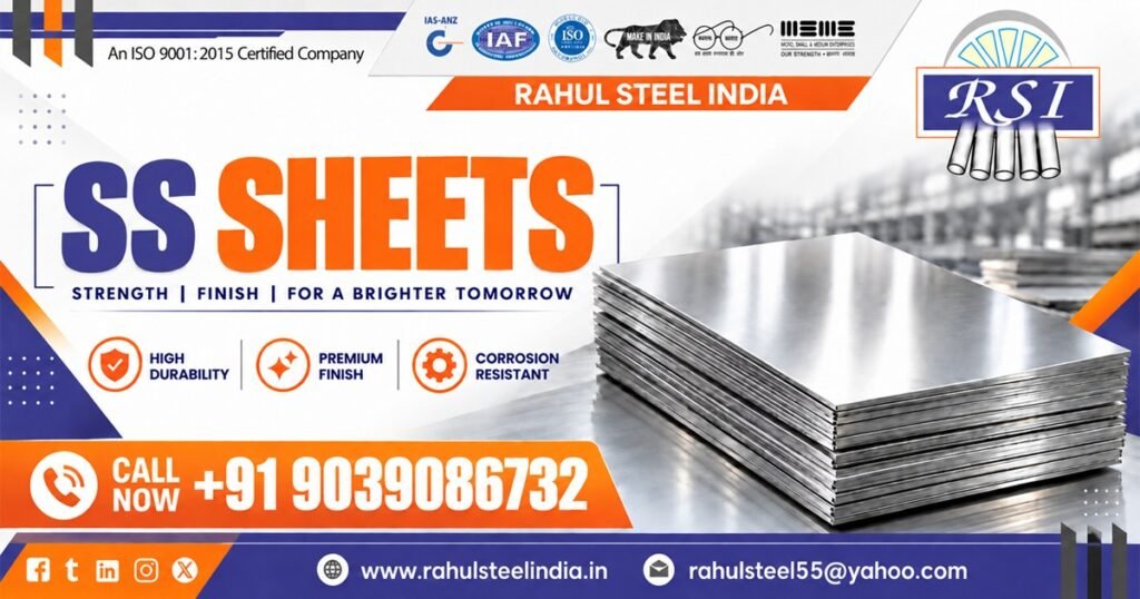 Stainless Steel Sheet Supplier In Chhattisgarh