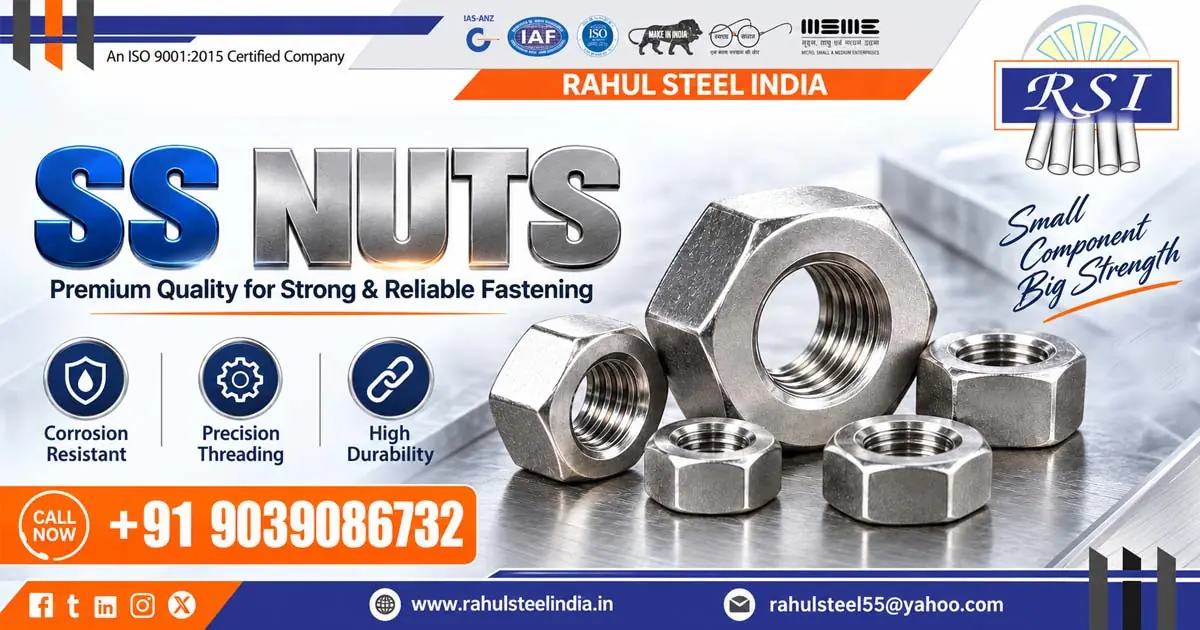 Stainless Steel Nut Supplier In Odisha