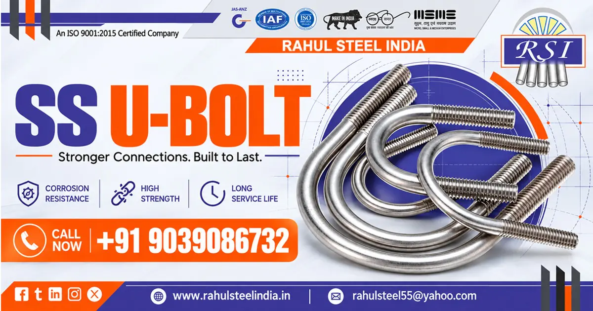 Stainless Steel U-Bolt Supplier In Maharashtra