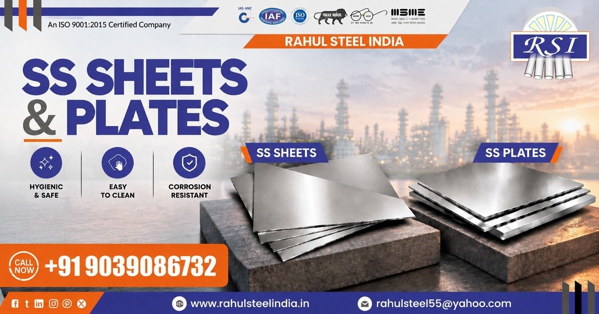 SS Sheets and Plates Supplier In Rajasthan
