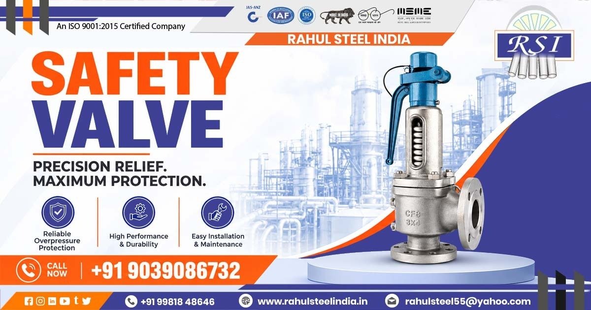 Safety Valves Supplier In Rajasthan