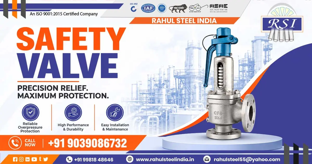 Safety Valves Supplier In Rajasthan